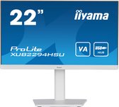iiyama ProLite , 54,6 cm (21.5"), 1920 x 1080 pixels, Full HD, 1 ms, Blanc