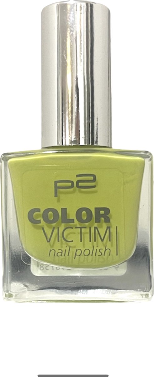 Goedkoopste P2 Cosmetics EU Color Victim Nagellak 627 Kind of Crazy 8ml groene appèl