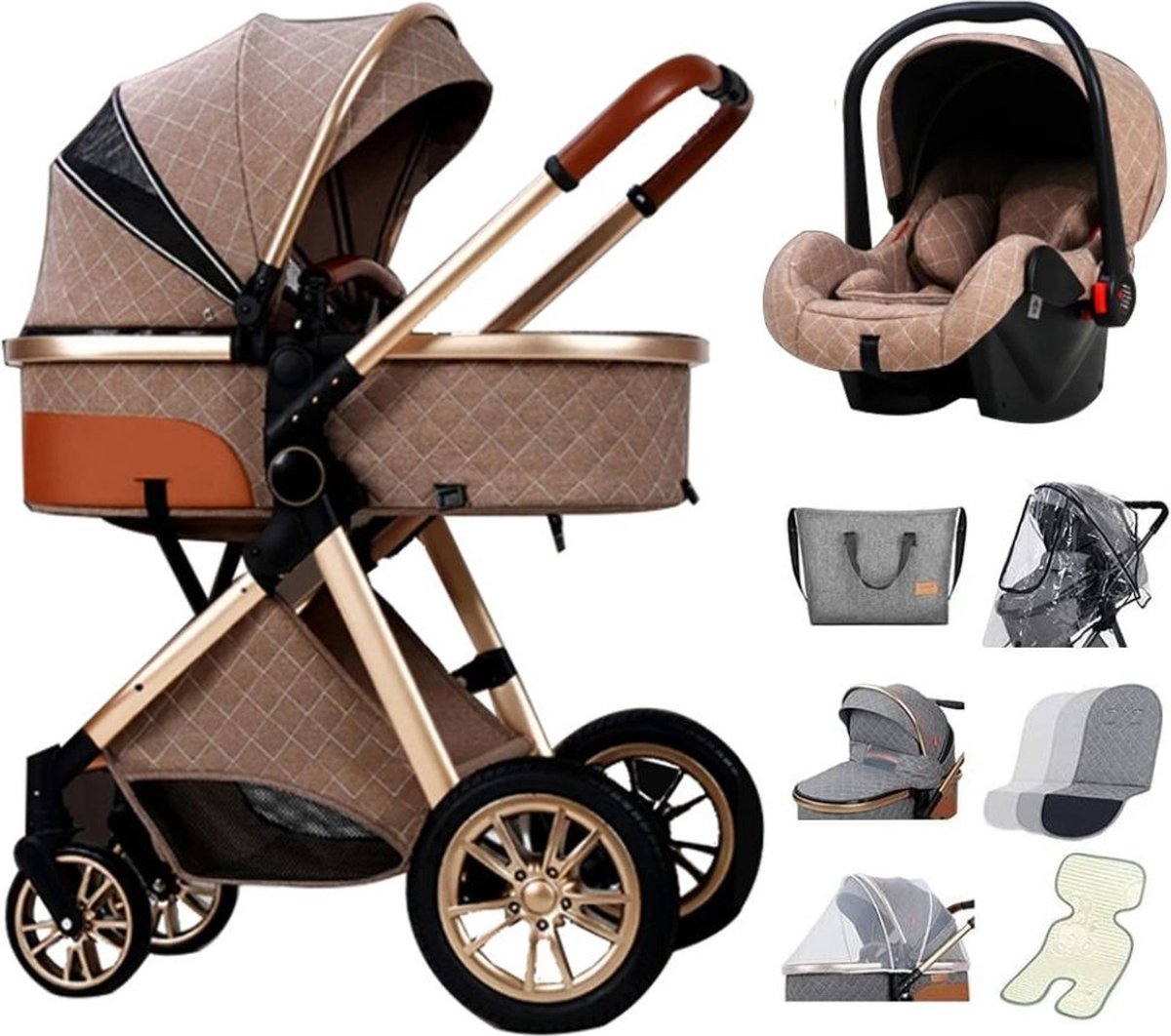 Schneeski für Kinderwagen | 2-in-1 Winter-Zubehör - Ski Scooter
