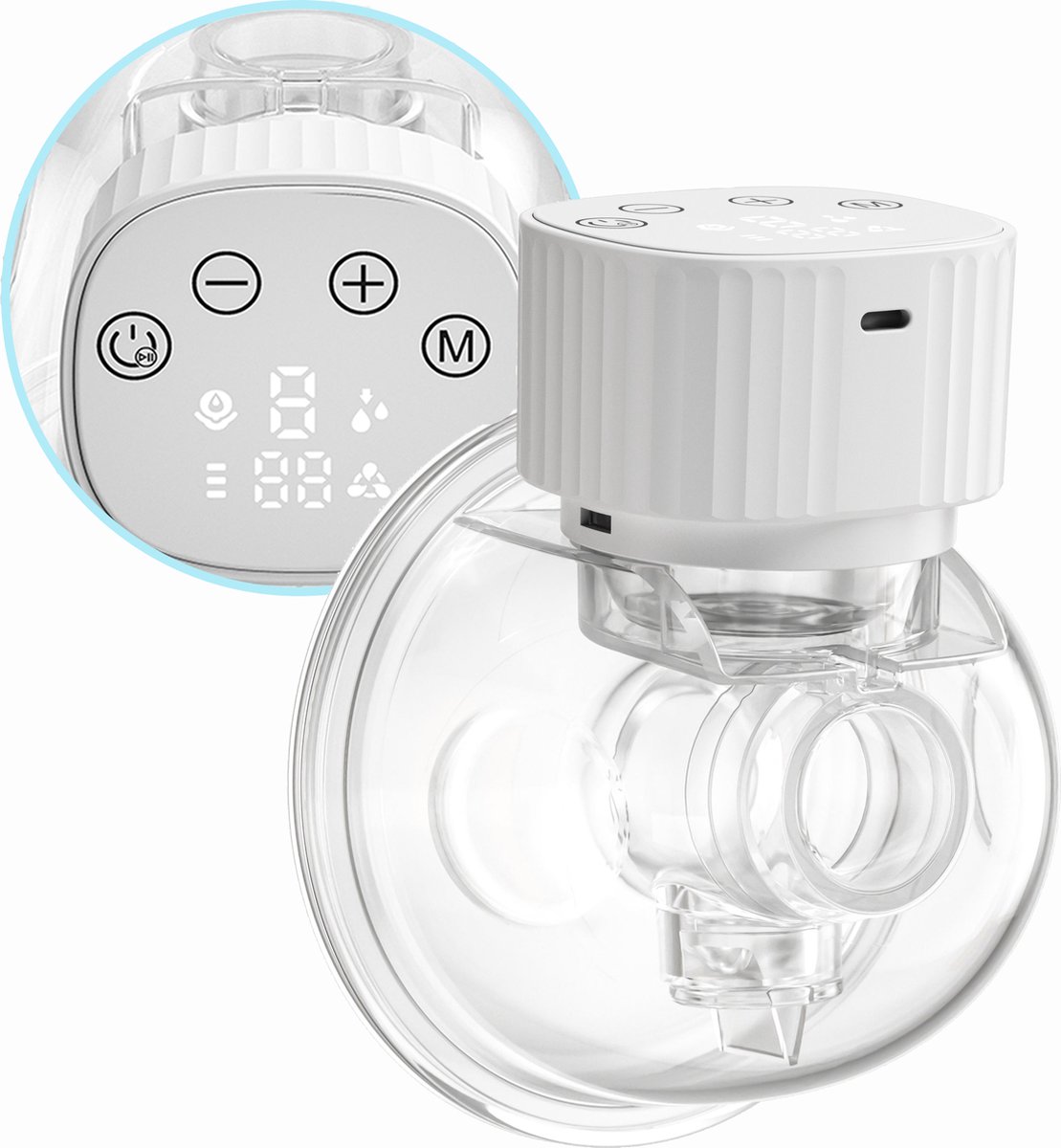 Tire-lait électrique Mains Libres Bizcasa - 3 Modes, 9 Niveaux, Silencieux