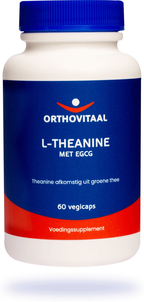 Goedkoopste Orthovitaal - L-Theanine (natuurlijk) - 60 capsules - Met EGCG - Vitaminen - vegan - voedingssupplement