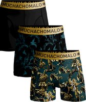 Muchachomalo Heren Boxershorts - 3 Pack - Maat XXL - Mannen Onderbroeken
