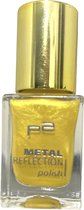 P2 Cosmetics EU Metal Reflection Nagellak 080 Yellow Swing 10ml geel-goed