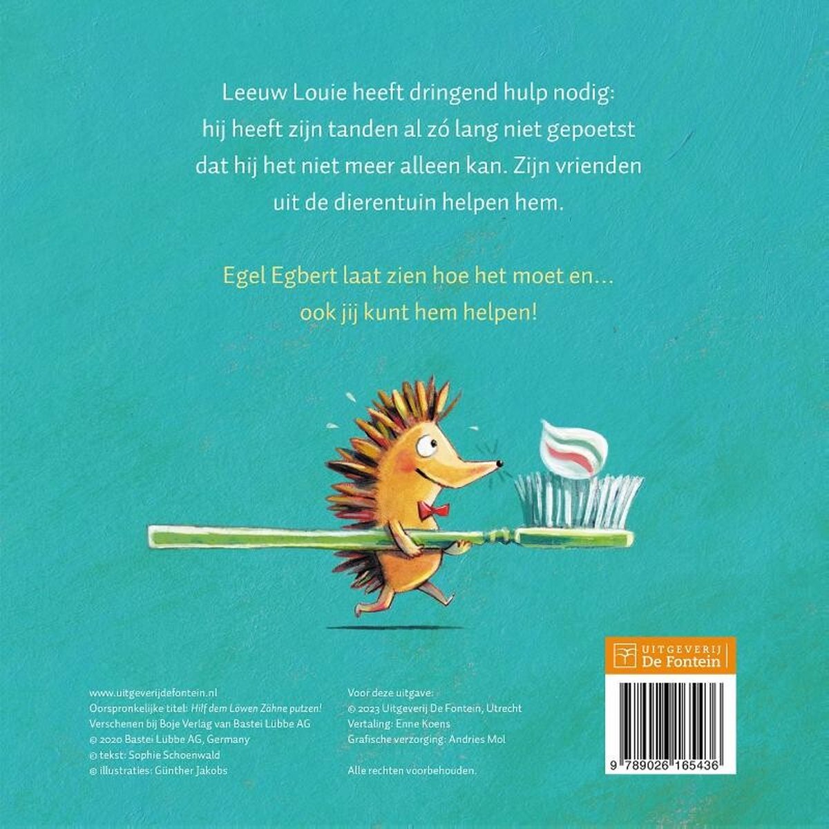 De grote tandenpoetshulp - back cover