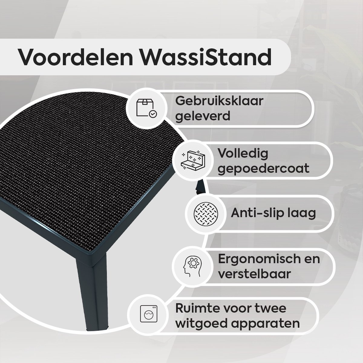 2 Stuks Verrijdbare Wasmachinesteunen,Verstelbare Multifunctionele Koelkast Onderstel Onderstel,Antislip Met Slot Vast,Geschikt Voor Koelkast/Wasmachine /Kast/Bank Etc
