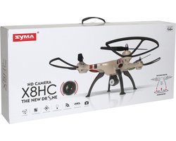 Syma X8HC met 720p HD camera + barometer altitude mode