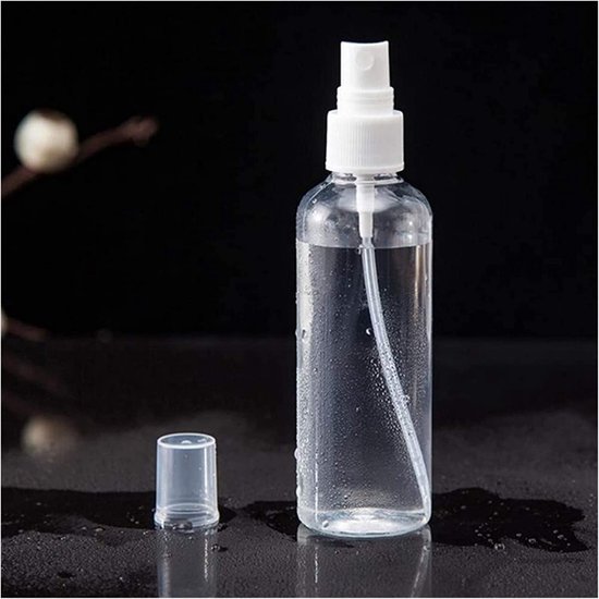 15 Pièce Mini Flacons Vaporisateurs en Plastique Transparent