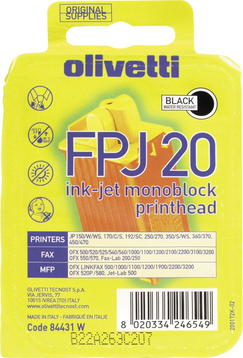 Printhead JP150 Zwart