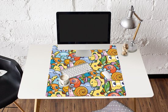 Tapis de souris XXL - Sous-main - Tapis de bureau - Fille à la