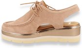 Nathan-Baume Dames Moccasins NUDE 40