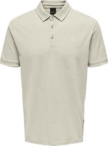 ONLY & SONS ONSFLETCHER LIFE SLIM SS POLO NOOS Heren Poloshirt - Maat XL