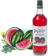 Bigallet Pastèque (Watermeloen) tropische mocktail siroop - 1L