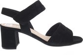 Gabor Sandalen met hak zwart Suede - Dames - Maat 38