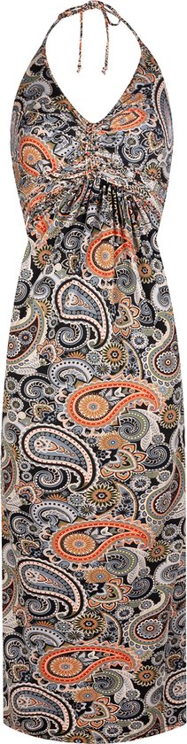 Chic by Lirette - Halter jurk Cappadocia - XL - Olijf Taupe