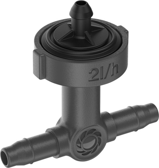 Drukregelende Gardena Micro-Drip rijendruppelaar 4,6 mm 2 l/u zelfreinigend 10 stuks