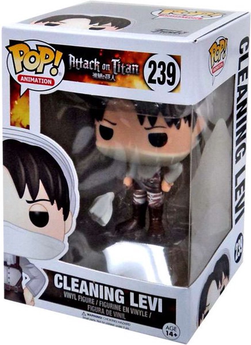 Figurine Pop cleaning Levi (Attack On Titan) #239 pas cher