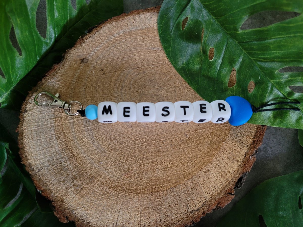 Sleutelhanger Meester