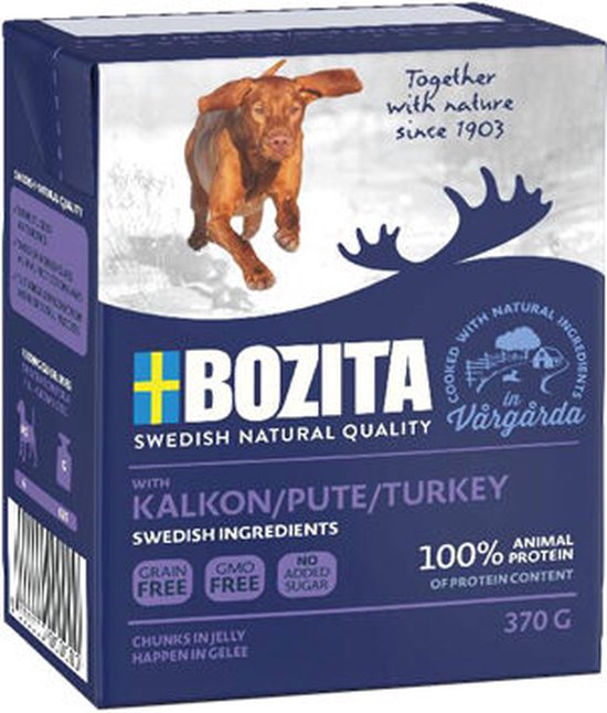 Bozita Kalkoen in Gelei 370 gram