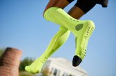 FLOKY Run Up Long Zwart - Compressie - Antislip - Stabiliteit - Hardloop sokken - Voorkomen Blessures - Sneller Herstel - Taping Systeem