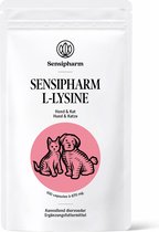 Sensipharm L-Lysine Supplement voor Honden & Katten 100 Capsules - L-Lysine Ondersteunt de Weerstand en versterkt het Immuunsysteem