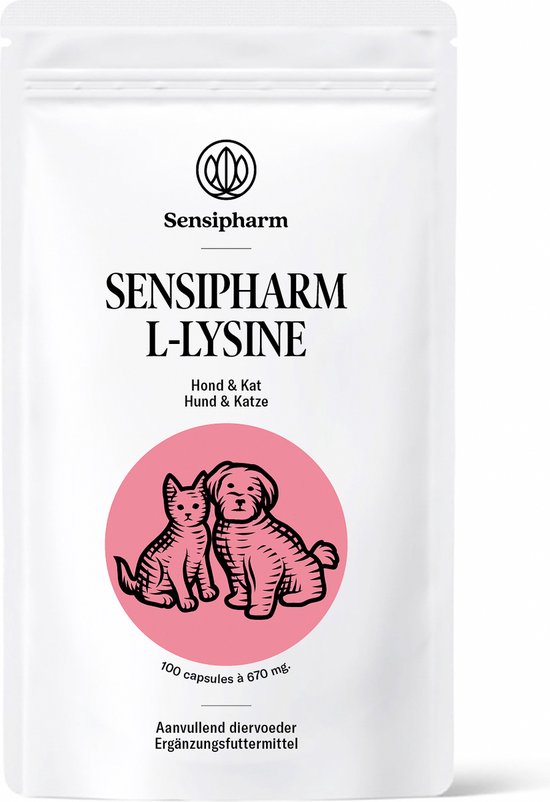 Niesziekte bij katten: 8 Echt Alarmerende signalen 3 Sensipharm L-Lysine Supplement voor Honden & Katten 100 Capsules - Ondersteunt de weerstand en versterkt het immuunsysteem