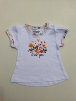 Nini - T-shirtje/Shirtje Lotte - Maat 68 - 4 t/m 6 maanden