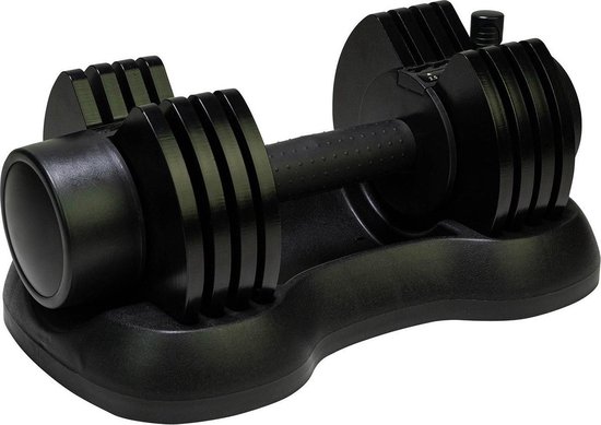 KIMO DIRECT Verstelbare Dumbbell 12,5KG - Dumbells - Gewichten 2,5/5/7,5/10/12,5KG - Smart Dumbell - Zwart