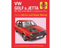 Omslag van VW Golf & Jetta MK 2 Petrol 84-92