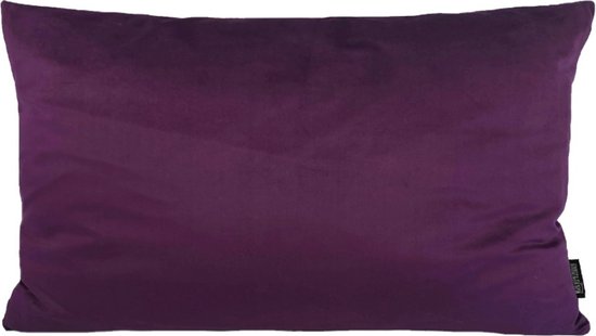 Sierkussen Velours Violet Long | 30 x 50 cm | Velours/Polyester