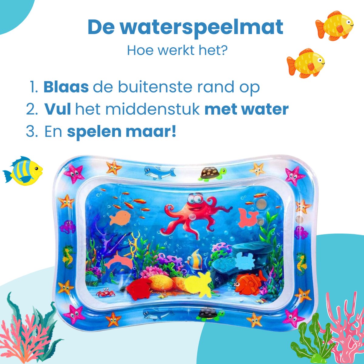 Waterspeelmat Met Figuurtjes - Baby thumbnail 3