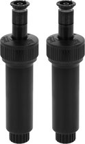 PrimeMatik - Set van 2 sprinklerunits met pop-up nozzle van 10 cm met een bereik van 2 tot 4 m