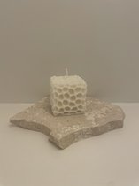 MinaCasa - Luxe Honeycomb geurkaars - Granaatappel & Tonka geur