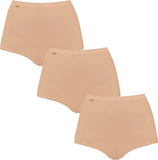 Playtex Cotton Stretch Super Maxi Slip Dames Onderbroek 3-pack - Skin -  Maat L (40) | bol.com