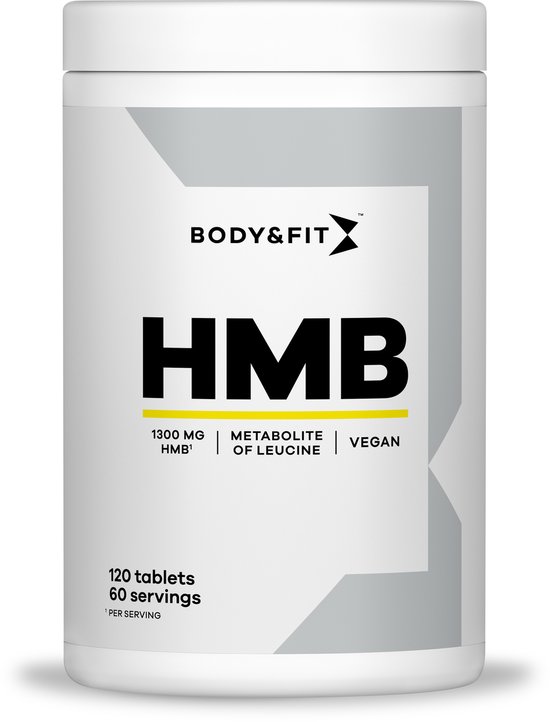 Body & Fit HMB Pure Caps - Leucine Aminozuren - 120 capsules (60 doseringen) - Body & Fit