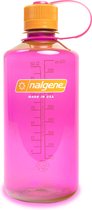Nalgene Narrow-Mouth Bottle - drinkfles - 32oz - BPA free - SUSTAIN - Flamingo