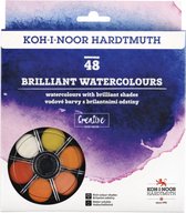 Waterverf Koh-i-Noor briljant ass blister à 48 kleuren
