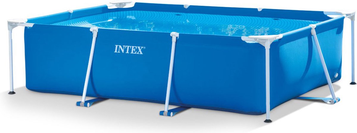 INTEX zwembad - rechthoekig - 220x150x60 cm - opzetzwembad