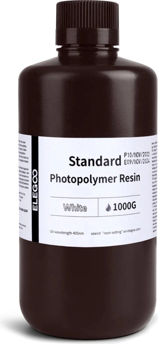 Elegoo Standard Resin wit 1000 gram
