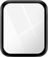 Organisch Glas Apple Watch SE 44mm Screenprotector iMak Contour Zwart