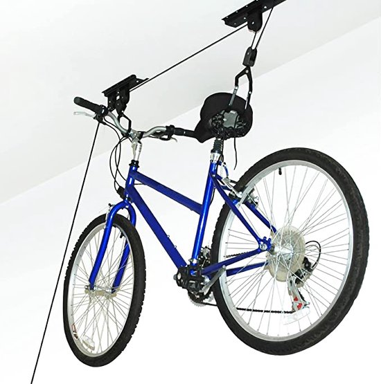 Fiets lift Plafond - Plafondmontage - Universeel Bruikbaar - Kras Bestendig - tot 25 KG - Ophangsysteem - Extra Sterk