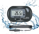 Tool Meister AQM1- Aquarium Thermometer met Sonde - Binnen & Buiten - Koken/Zwembad/Koelkast- 1 meter - Zwart - Incl batterijen