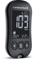CareSens Dual glucosemeter en ketonen meter (meeteenheid: mg/dL)