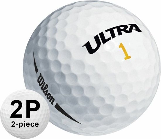 Wilson Ultra Golfballen 2023 - Wit - 24 Stuks van Wilson — afbeelding 2
