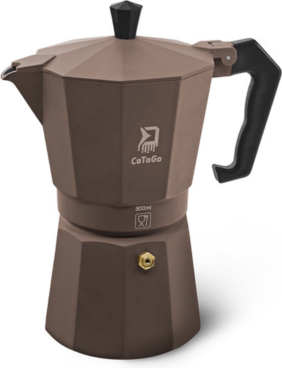 Edënbërg Percolateur - Cafetière 12 Tasses Espresso - 500 ML - Revêtement  en Marbre