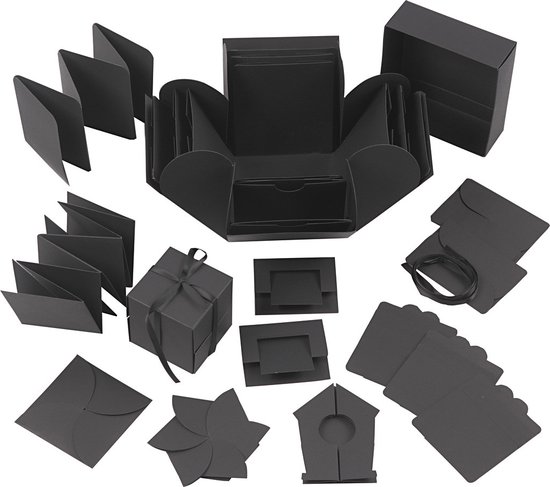 CC Explosion Box 12x12 cm Zwart | bol