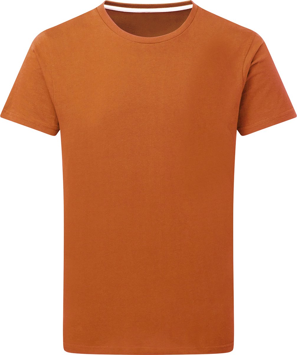T-shirt met ronde hals ‘Signature Tee’ Men SG Essentials Oranje