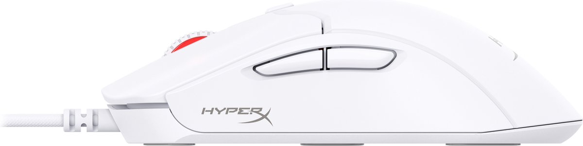 HyperX Pulsefire Haste 2 - Bedrade Gaming Muis - PC, PS5, PS4, Xbox Series X|S & Xbox One - Wit thumbnail 2