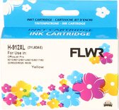 FLWR - Inktcartridge / 912XL / Geel - Geschikt voor HP