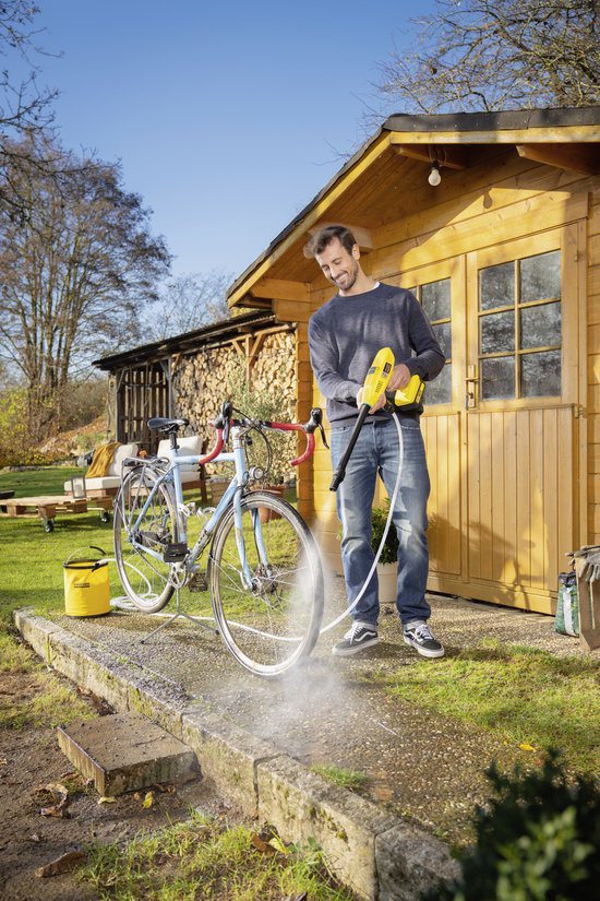 Kärcher KHB 4-18 Plus Handheld Set Hogedrukreiniger - 18 Volt - Exclusief Accu en lader - 21 Bar van Kärcher — afbeelding 5