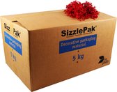 SizzlePak® Vulmateriaal - Papier - 5kg - dieprood